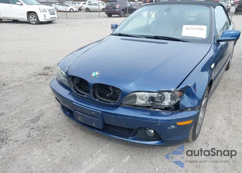 2004 BMW 325 Ci from USA, damaged, VIN WBABW33434PG98463